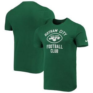 Men’s New York Jets Nike Green Sideline Local Performance T-Shirt