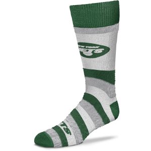New York Jets For Bare Feet Women’s Pro Stripe Crew Socks